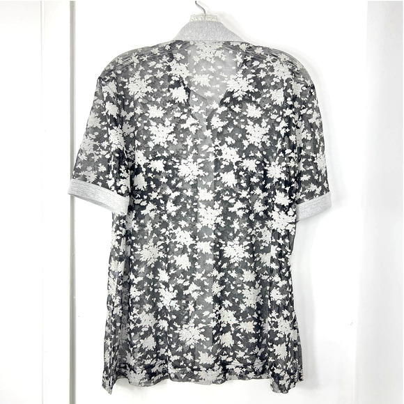 Y2K Tru women's sheer blouse size 40 see description for measurements - Picture 2 of 6